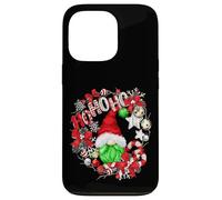 Funny Green Christmas GNOME Santa for Women Men Cute Hohoho Coque pour iPhone 13 Pro