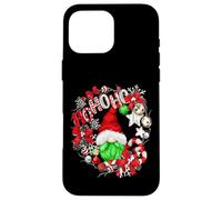 Funny Green Christmas GNOME Santa for Women Men Cute Hohoho Coque pour iPhone 16 Pro Max
