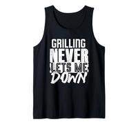 Funny Grill Grilling Master Barbecue dans Le Jardin Débardeur