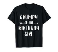 Funny Grumpy Of The Birthday Girl Jolie Matching Family T-Shirt