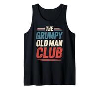 Funny Grumpy Old Man Club, Sarcastic Grumpy Man Humour Fun Débardeur