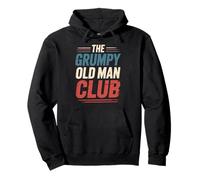Funny Grumpy Old Man Club, Sarcastic Grumpy Man Humour Fun Sweat à Capuche