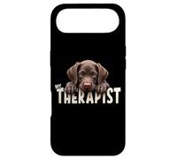 Funny GSP Puppy My Therapist Chien pointeur Allemand à Poil Court Coque pour iPhone Air