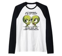 Funny Guilty Alien Duo Humour Apparel Just Remember Sayings Manche Raglan