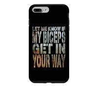 Funny Gym Fitness : dis-Moi si Mes Biceps Te gênent Coque pour iPhone 7 Plus/8 Plus