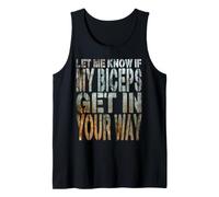 Funny Gym Fitness : dis-Moi si Mes Biceps Te gênent Débardeur