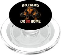 Funny Gym Rottweiler Gym Motivation Go Hard Or Go Home PopSockets PopGrip pour MagSafe