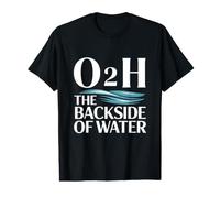 Funny H2O O2H Comedy Water Vibes T-Shirt Graphique avec Valeur