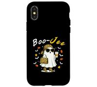 Funny Halloween Boujee Boo-JEE Spooky Season Cute Ghost Coque pour iPhone X/XS