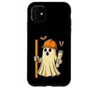 Funny Halloween Civil Engineer Ghost Architect Coque pour iPhone 11