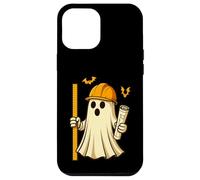 Funny Halloween Civil Engineer Ghost Architect Coque pour iPhone 12 Pro Max