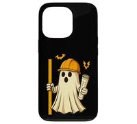 Funny Halloween Civil Engineer Ghost Architect Coque pour iPhone 13 Pro
