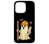 Funny Halloween Civil Engineer Ghost Architect Coque pour iPhone 15 Pro Max