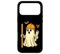 Funny Halloween Civil Engineer Ghost Architect Coque pour iPhone 17 Pro Max