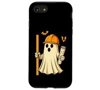 Funny Halloween Civil Engineer Ghost Architect Coque pour iPhone SE (2020) / 7/8