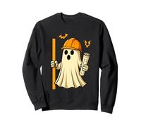 Funny Halloween Civil Engineer Ghost Architect Sweatshirt