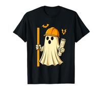Funny Halloween Civil Engineer Ghost Architect T-Shirt
