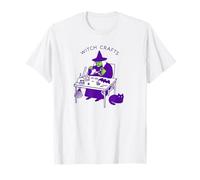 Funny Halloween Crafting Design for Witches & Weirdos T-Shirt