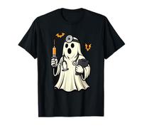 Funny Halloween Doctor Ghost Halloween Hospital Crew Medical T-Shirt