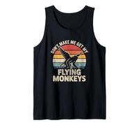 Funny Halloween Don't Make Me Get My Flying Monkeys Costume Débardeur