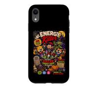 Funny Halloween Energy Drink Witch Monster Horror Coque pour iPhone XR