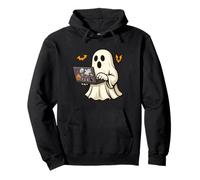 Funny Halloween Ghost Developer Designer Web Programmer Code Sweat à Capuche