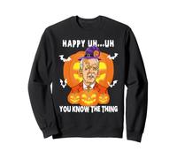 Funny Halloween Joe Biden Confused Happy Uh...Uh You Know Sweatshirt