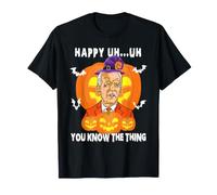 Funny Halloween Joe Biden Confused Happy Uh...Uh You Know T-Shirt