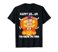 Funny Halloween Joe Biden Confused Happy Uh...Uh You Know T-Shirt Graphique avec Valeur
