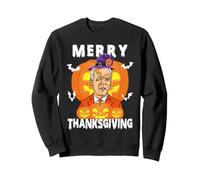 Funny Halloween Joe Biden Confused Merry Thanksgiving Sweatshirt