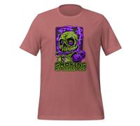 Funny Halloween Smoking My Brains Out T-shirt unisexe pour adulte, mauve, M