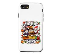 Funny Halloween Thanksgiving Christmas Gnomes Holiday Mashup Coque pour iPhone SE (2020) / 7/8