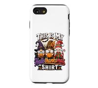 Funny Halloween Thanksgiving Christmas Gnomes Holiday Mashup Coque pour iPhone SE (2020) / 7/8