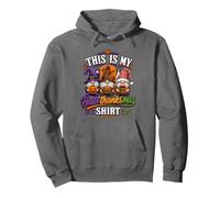 Funny Halloween Thanksgiving Christmas Gnomes Holiday Mashup Sweat à Capuche
