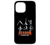Funny Halloween Yoga Skeleton Tis Season Asana Yogi Namaste Coque pour iPhone 13 Pro Max