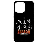Funny Halloween Yoga Skeleton Tis Season Asana Yogi Namaste Coque pour iPhone 15 Pro Max