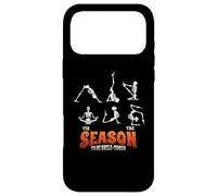 Funny Halloween Yoga Skeleton Tis Season Asana Yogi Namaste Coque pour iPhone 17 Pro Max