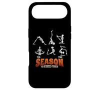 Funny Halloween Yoga Skeleton Tis Season Asana Yogi Namaste Coque pour iPhone Air