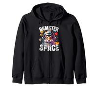 Funny Hamster Designs « Hamster in Space » pour les amateurs de hamster Sweat à Capuche
