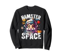Funny Hamster Designs « Hamster in Space » pour les amateurs de hamster Sweatshirt