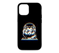 Funny Hamster DJ with Headphones and Turntable Coque pour iPhone 12/12 Pro