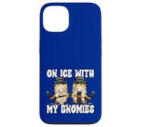 Funny Hanging with My Gnomies on Ice Hockey GNOME Graphic Coque pour iPhone 13