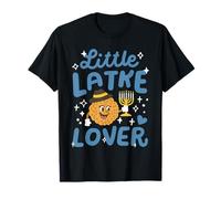 Funny Hanukkah Little Latke Lover Juif Holiday Girls Boys T-Shirt