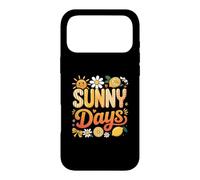 Funny Happy Sunny Summer Days Spring Groovy Women Floral Coque pour iPhone 17 Pro Max