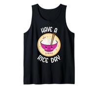 Funny Have A Rice Day Kawaii Adorable Bol à Riz Débardeur