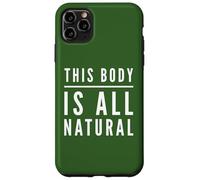 Funny Health Nut Support de Fitness Bio Naturel Coque pour iPhone 11 Pro Max
