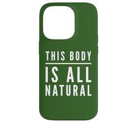 Funny Health Nut Support de Fitness Bio Naturel Coque pour iPhone 14 Pro