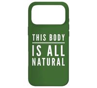 Funny Health Nut Support de Fitness Bio Naturel Coque pour iPhone 17 Pro Max