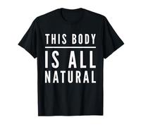 Funny Health Nut Support de Fitness Bio Naturel T-Shirt