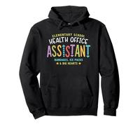 Funny Health Office Assistant School Nurse Graphic Sweat à Capuche